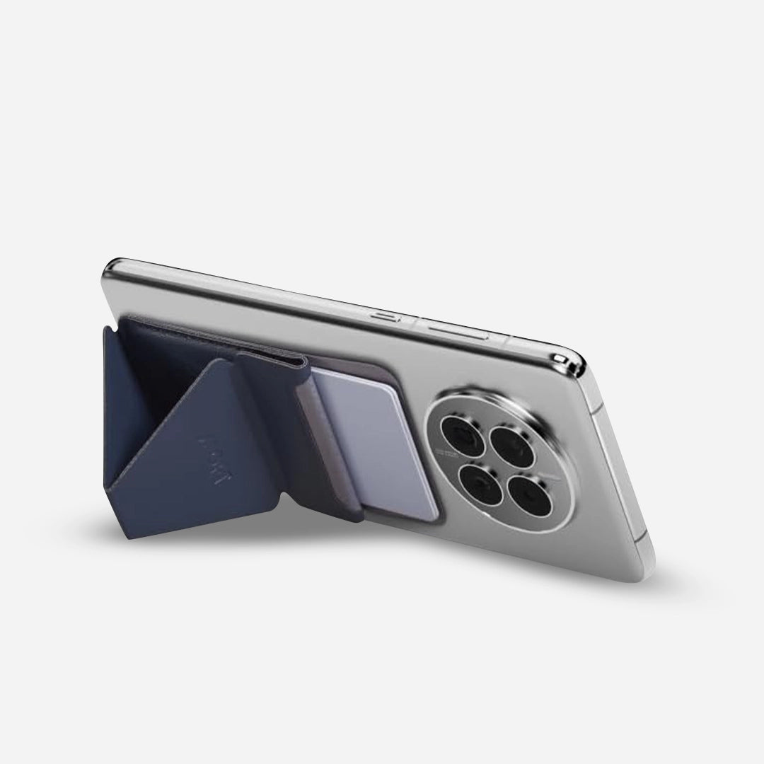 Adhesive phone stand and wallet