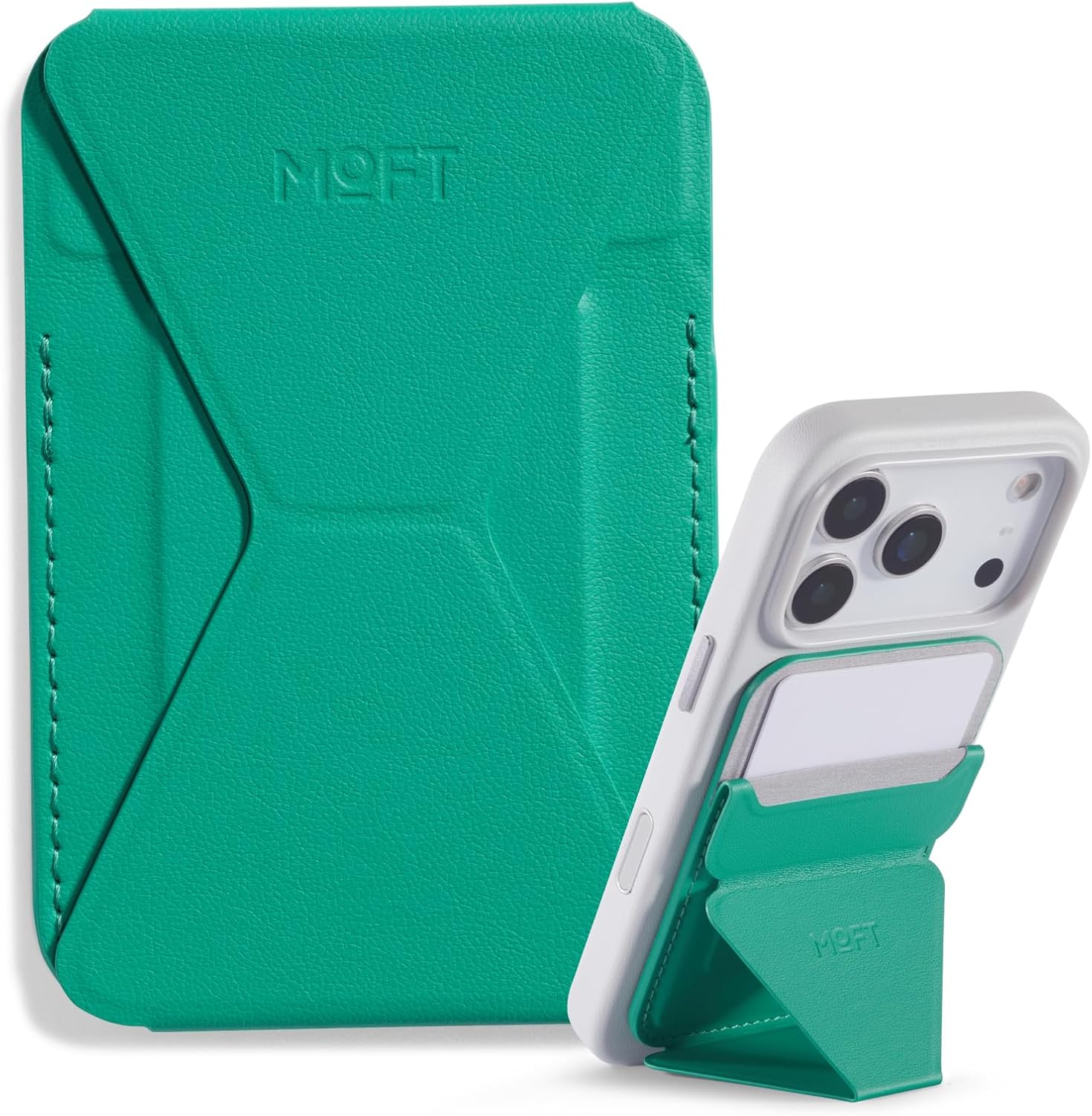 Snap phone stand and wallet