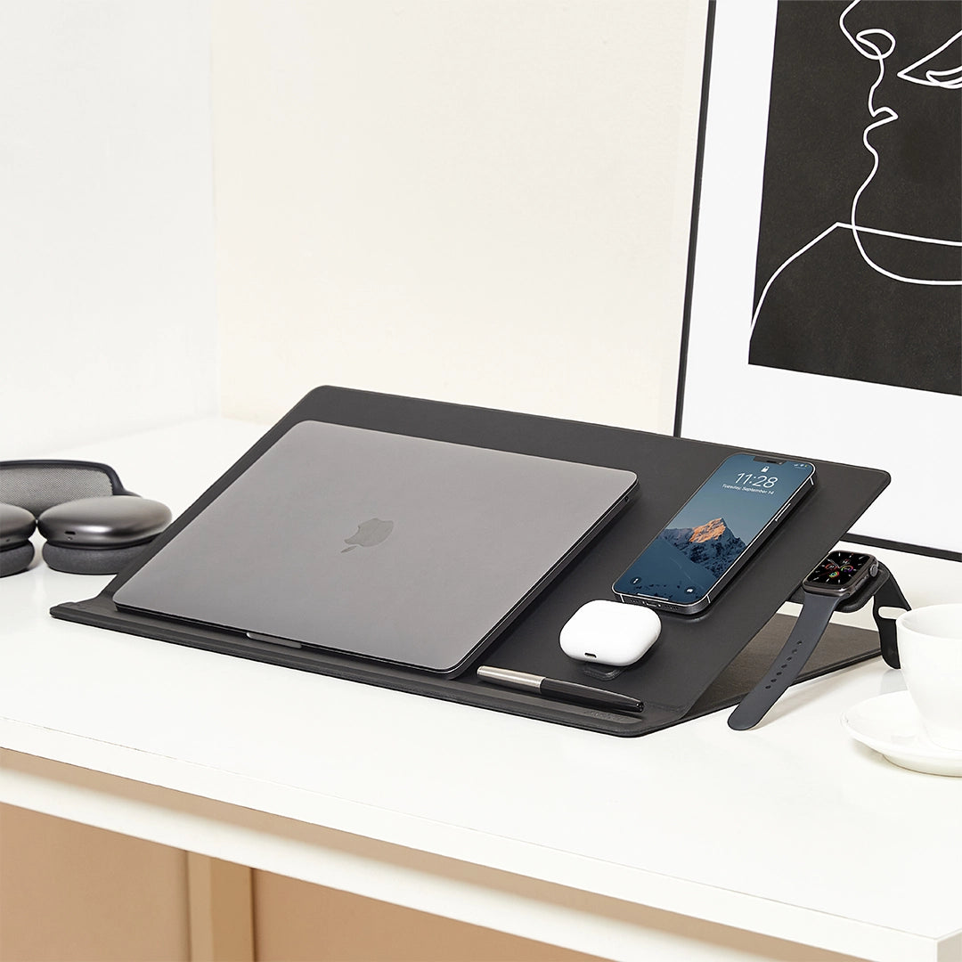 Yntra MOFT Multi Functional desk mat - being used for various functions
